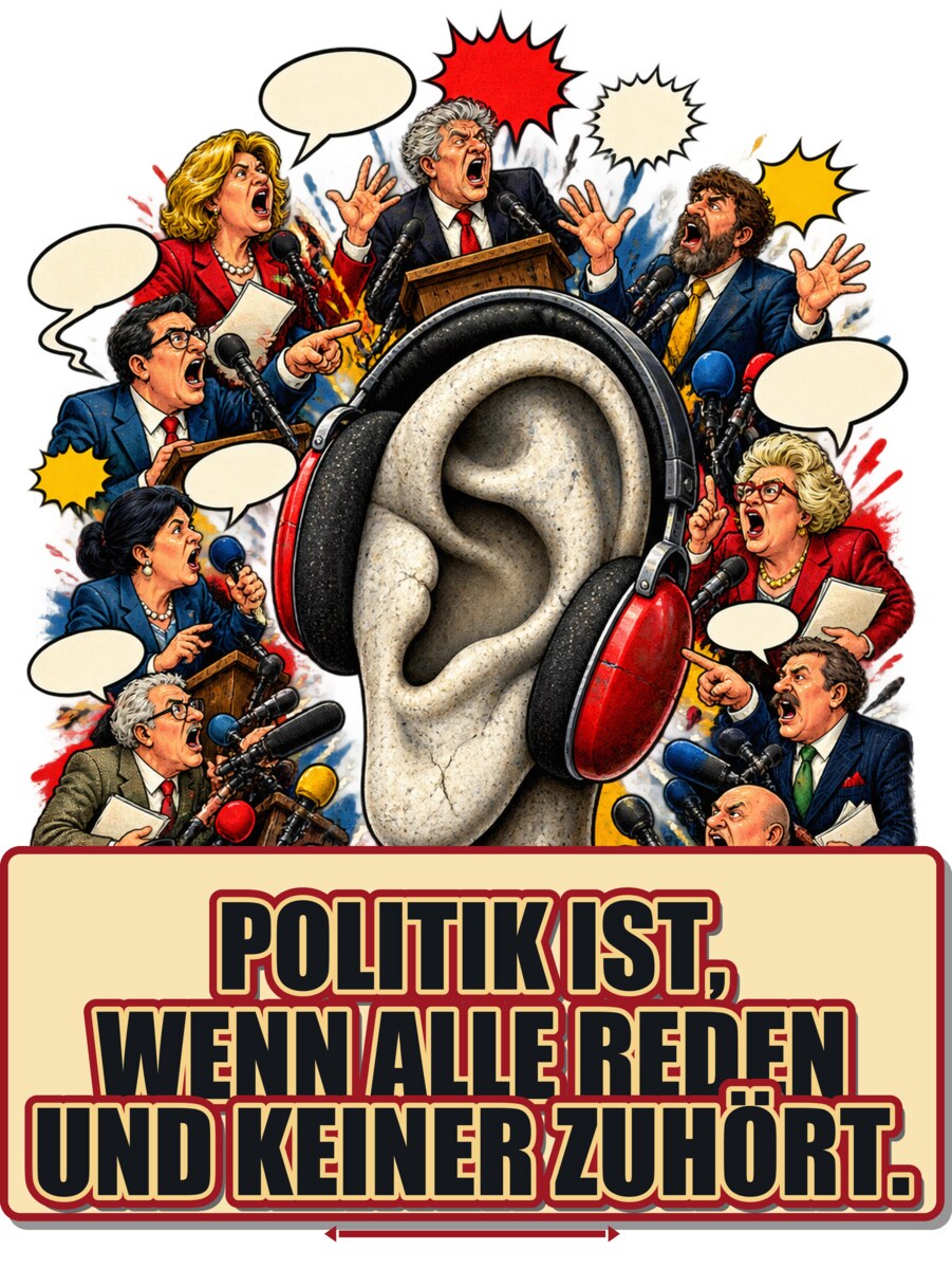 Politik ist, wenn alle reden und keiner zuhört