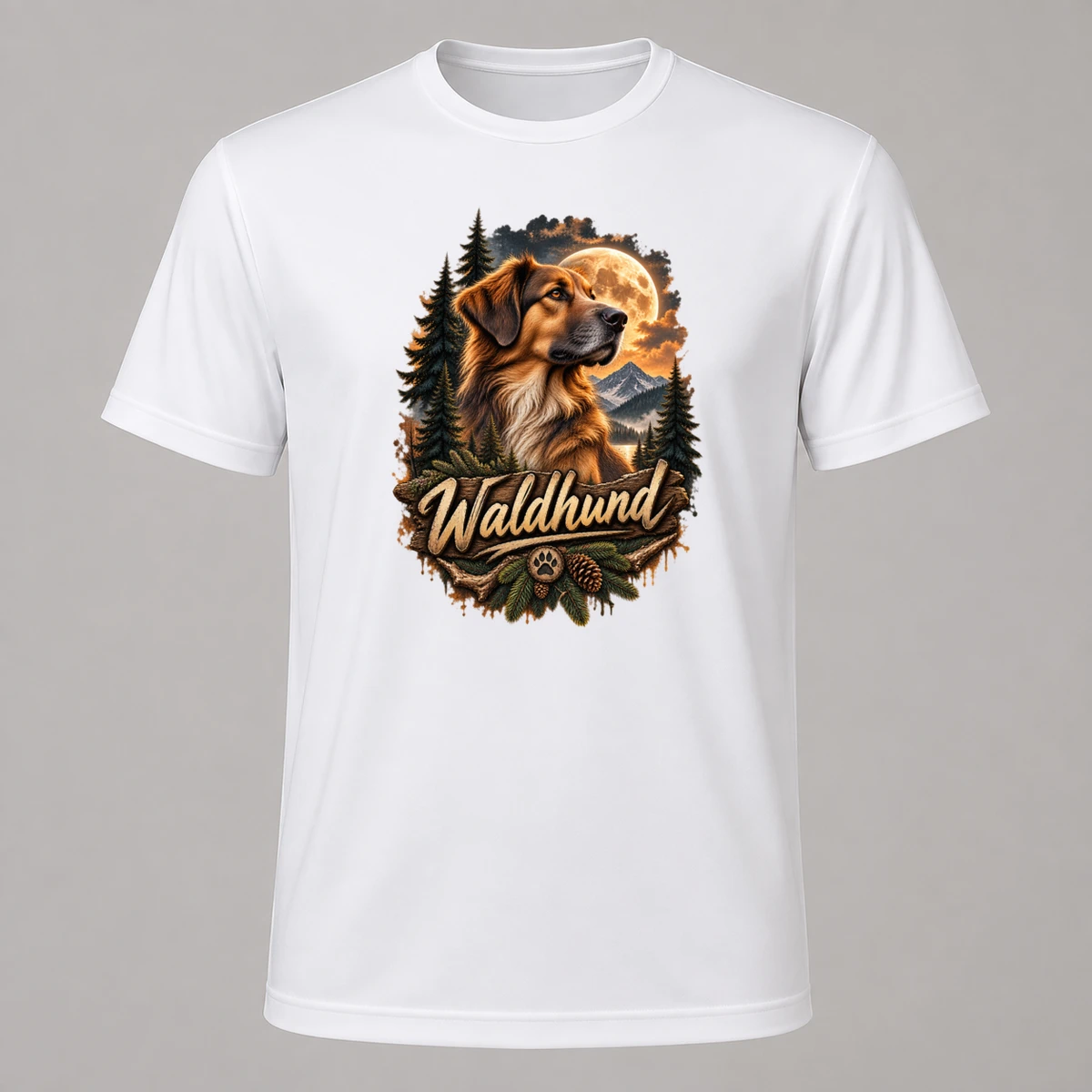 Waldhund T-Shirt Sublimation | Marketing-MV