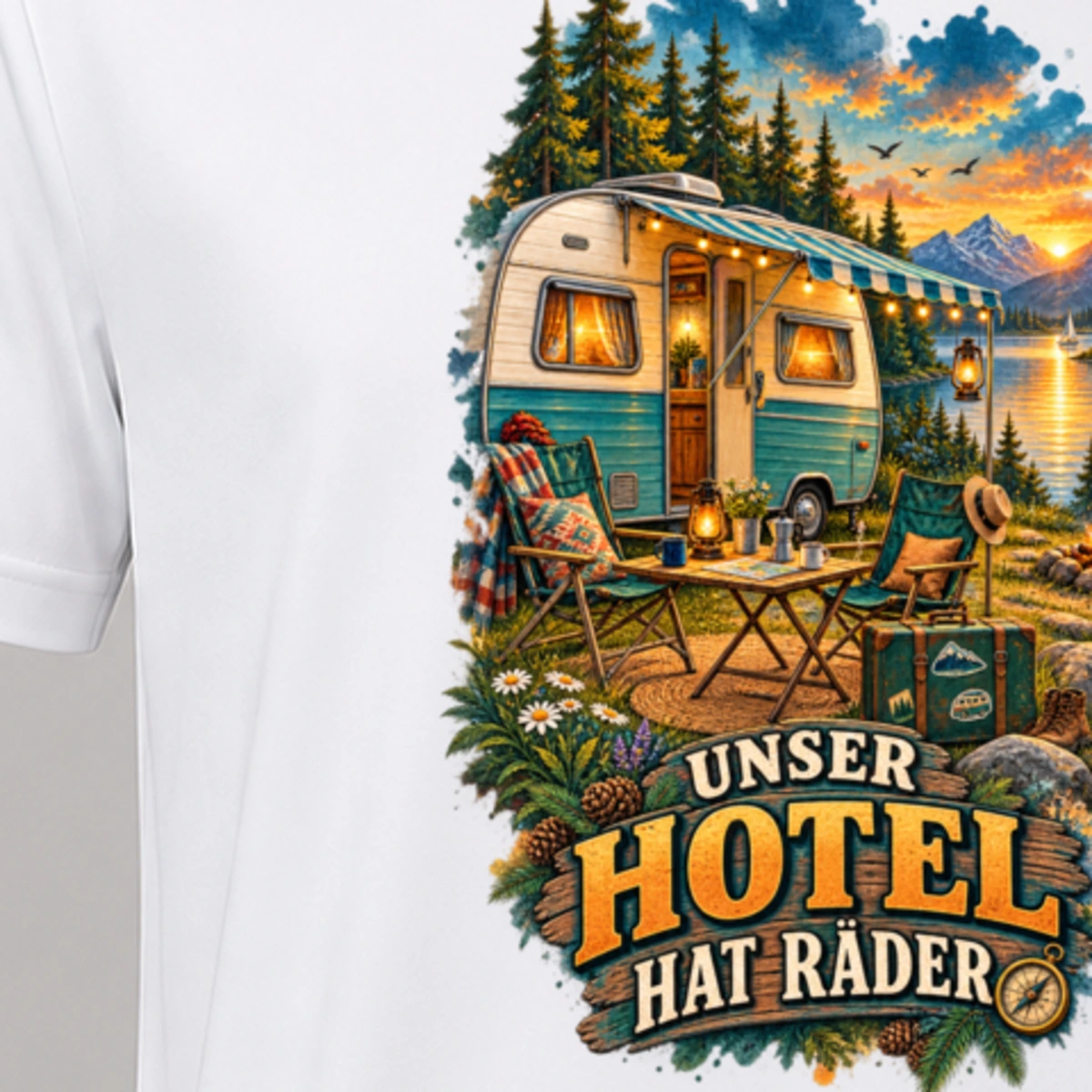 Unser Hotel hat Raeder T-Shirt Sublimation | Marketing-MV