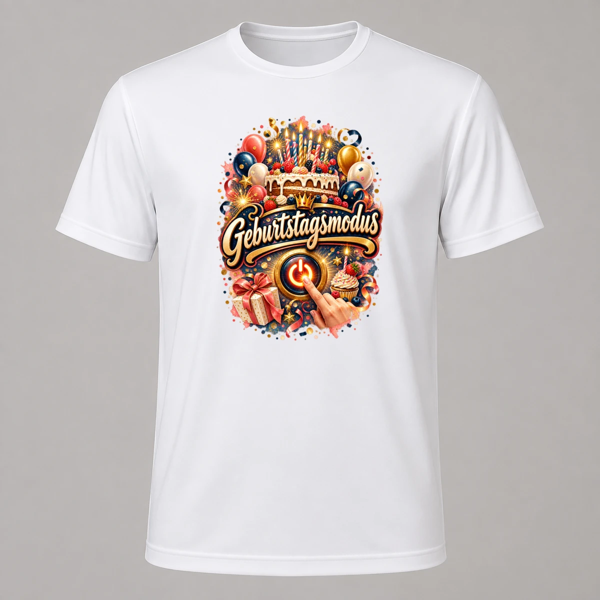 Geburtstagsmodus T-Shirt Sublimation | Marketing-MV