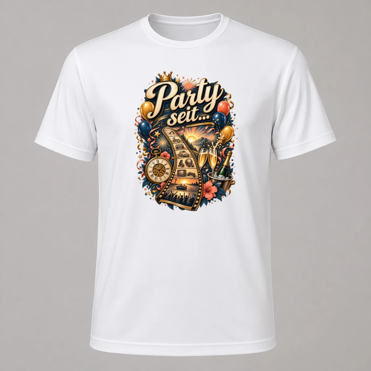 Party seit T-Shirt Sublimation | Marketing-MV