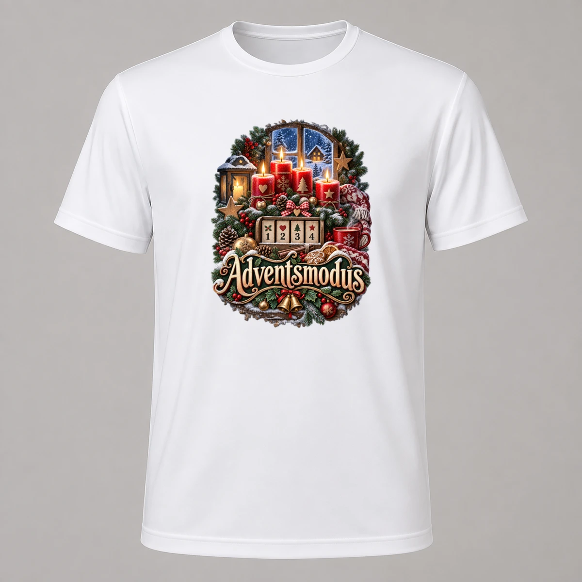 Adventsmodus T-Shirt Sublimation | Marketing-MV