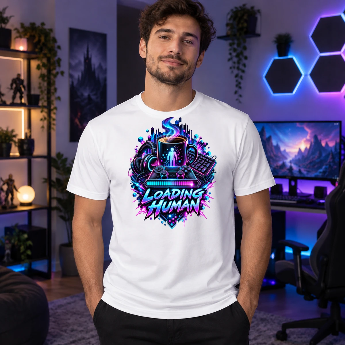Loading Human T-Shirt Sublimation | Marketing-MV