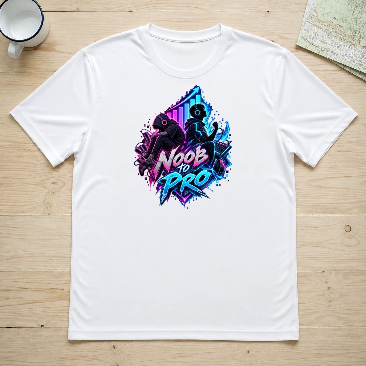 Noob to Pro T-Shirt Sublimation | Marketing-MV