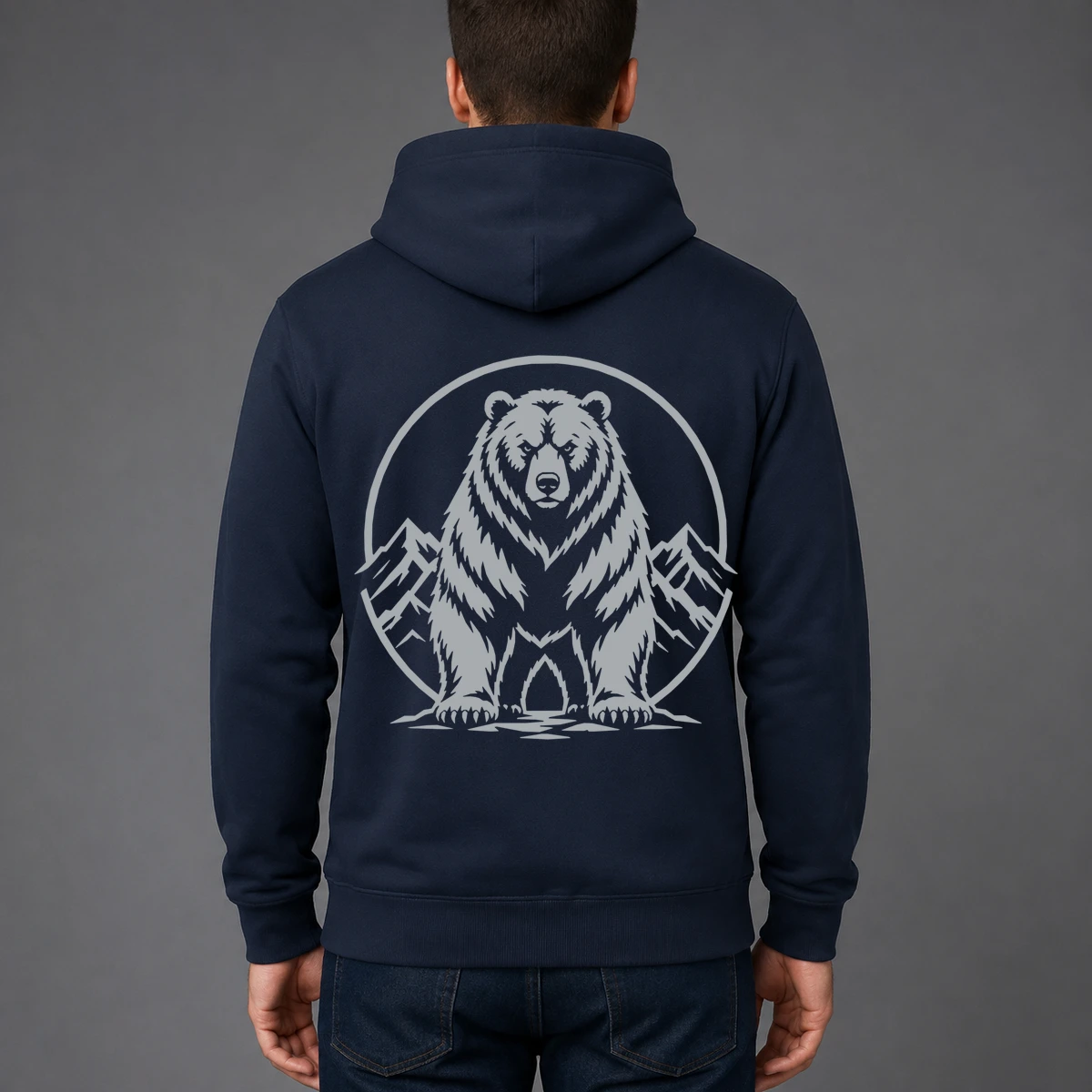 Bear Territory Sweatshirtjacke | reflect+ by Marketing-MV