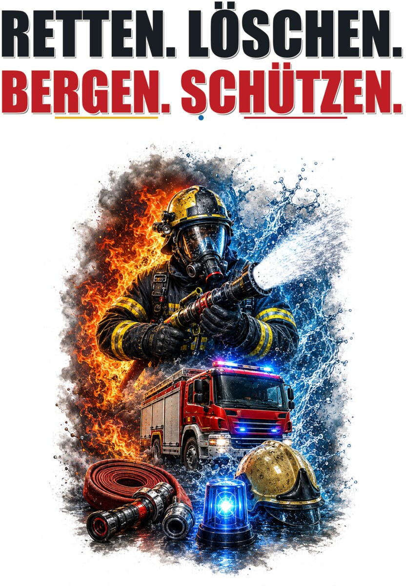 Retten. Löschen. Bergen. Schützen.