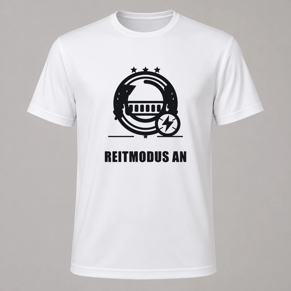 Reitmodus an T-Shirt Flexdruck | Marketing-MV