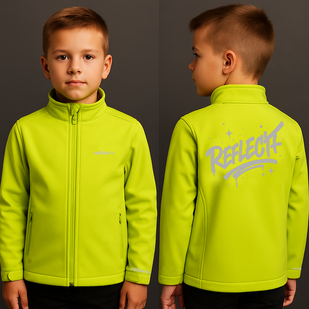 reflect+ Kids Softshell Jacket | reflect+ by Marketing-MV