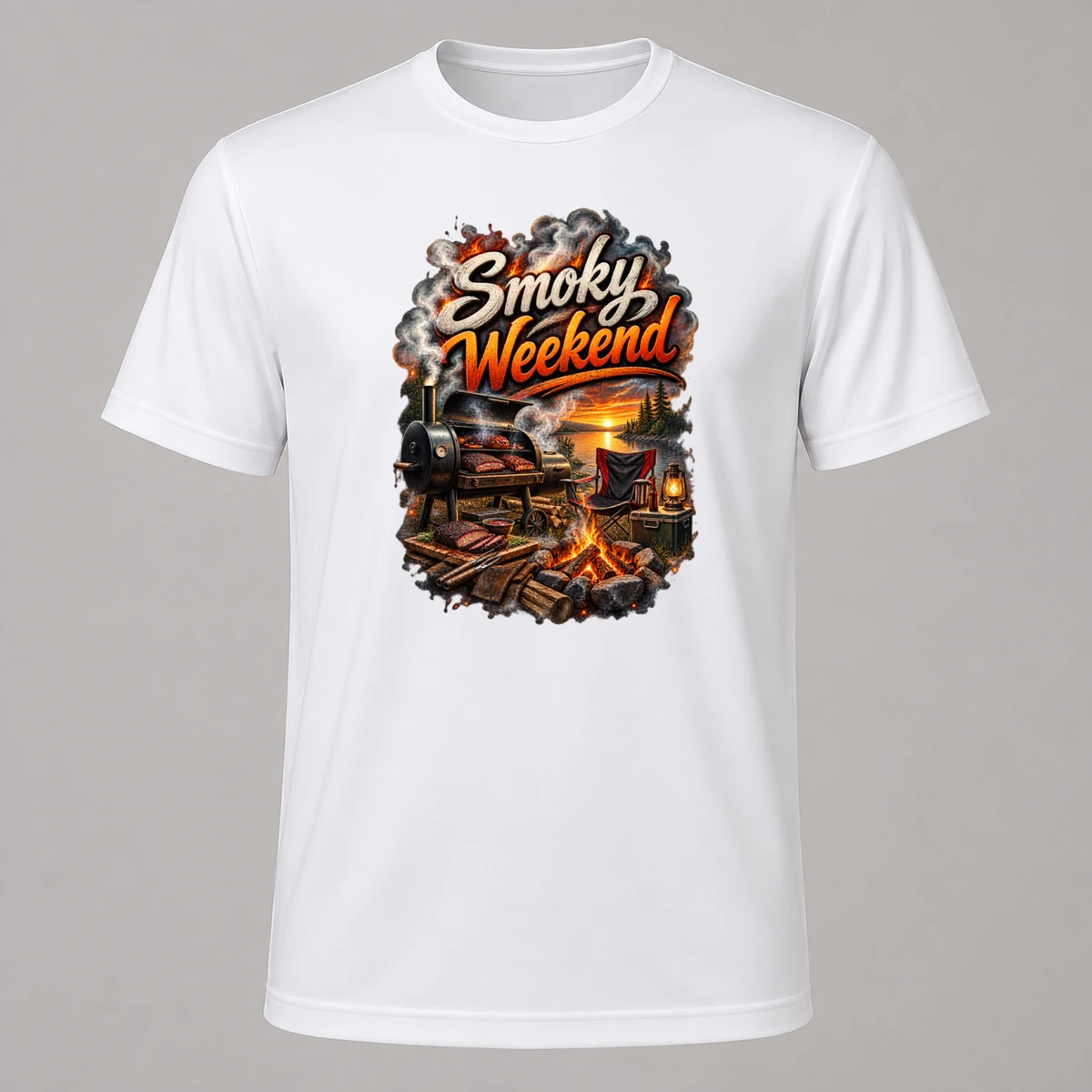Smoky Weekend T-Shirt Sublimation | Marketing-MV