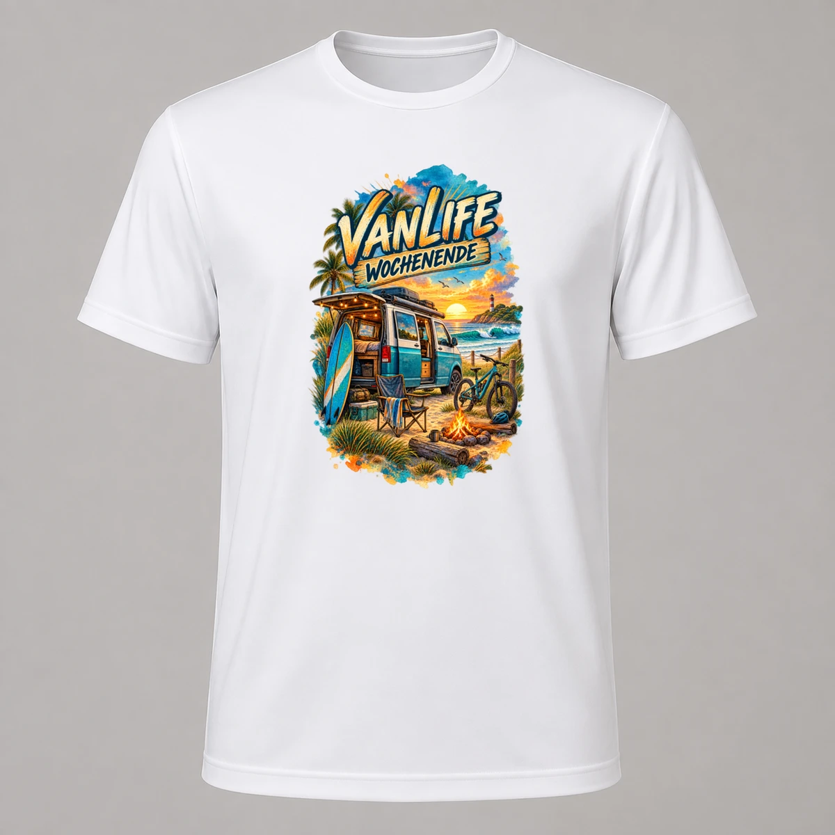 Vanlife Wochenende T-Shirt Sublimation | Marketing-MV