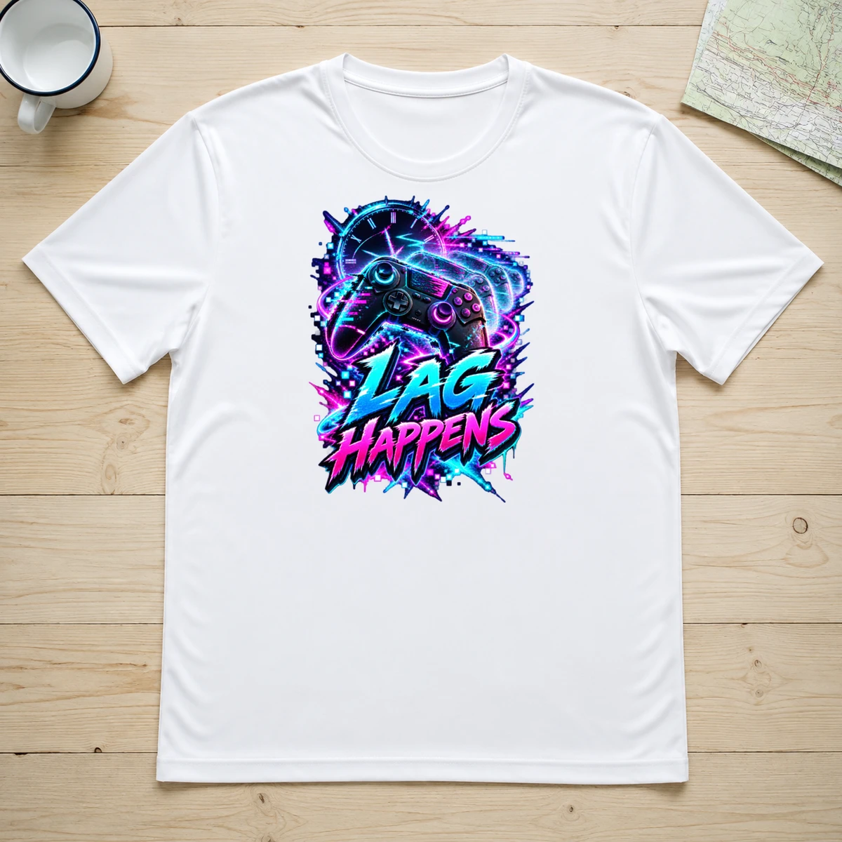 Lag Happens T-Shirt Sublimation | Marketing-MV