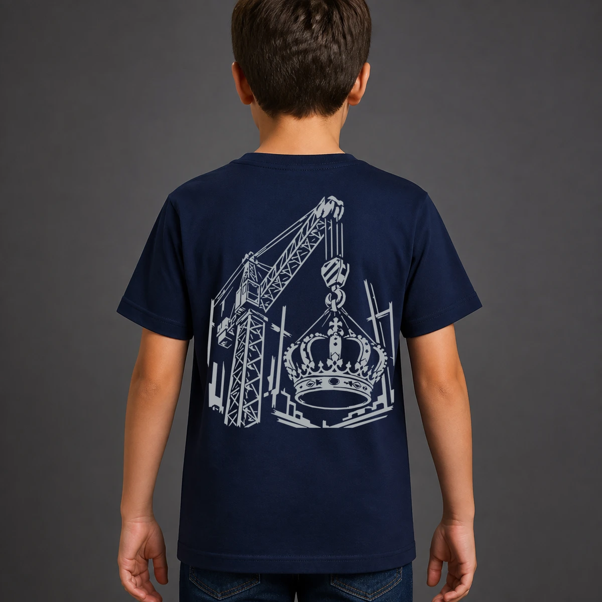 Kran-König Kids T-Shirt | reflect+ by Marketing-MV