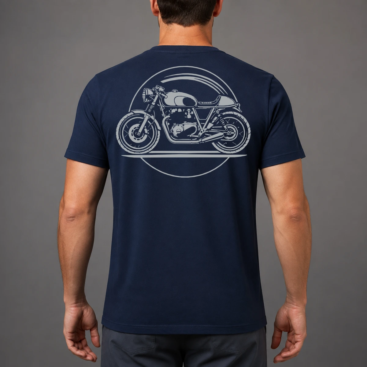 Café Racer Line T-Shirt | reflect+ by Marketing-MV