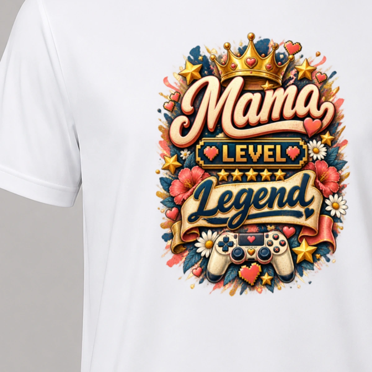 Mama Level Legend T-Shirt Sublimation | Marketing-MV
