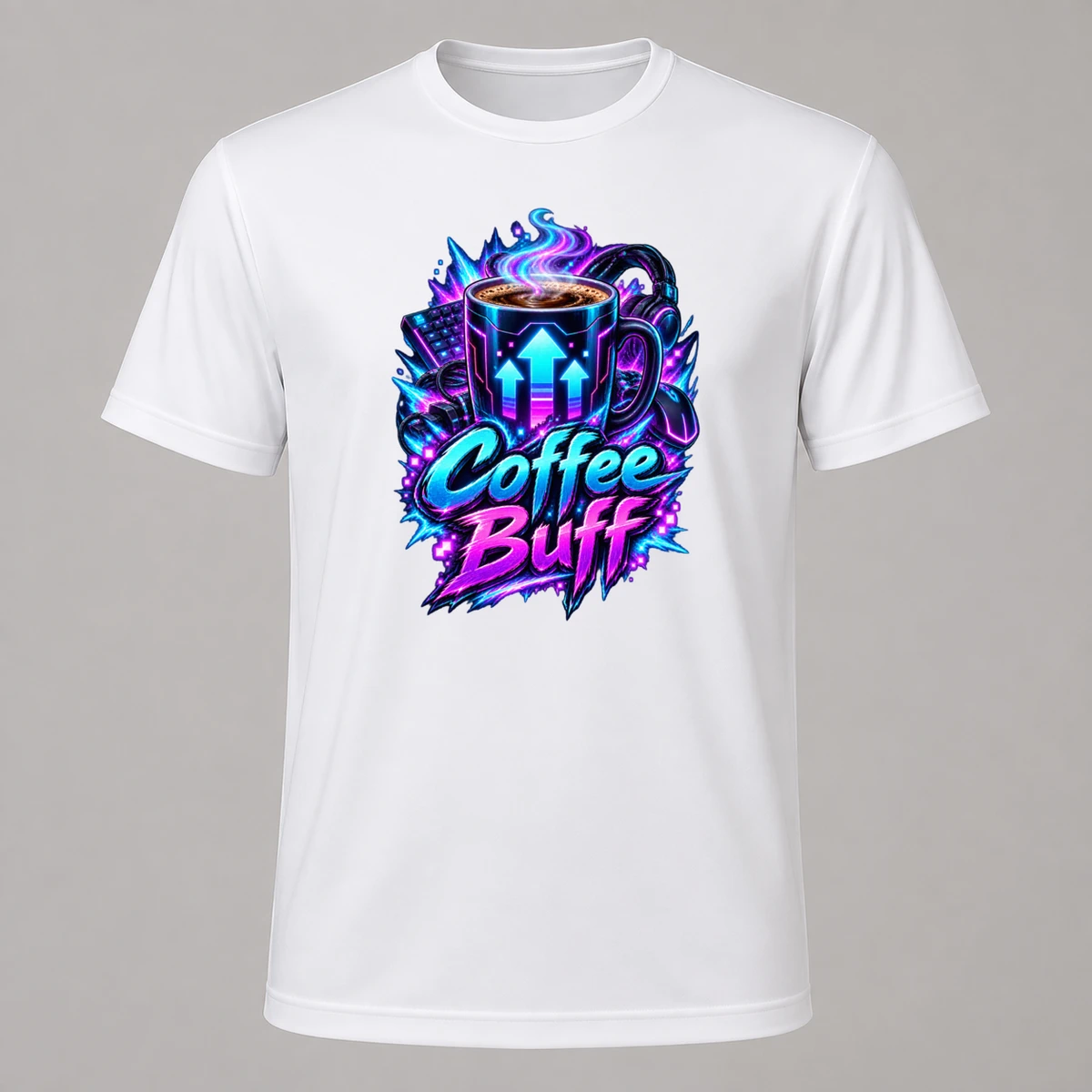 Coffee Buff T-Shirt Sublimation | Marketing-MV
