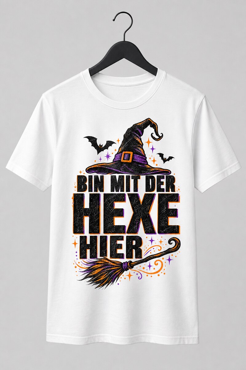 Ich bin mit der Hexe hier