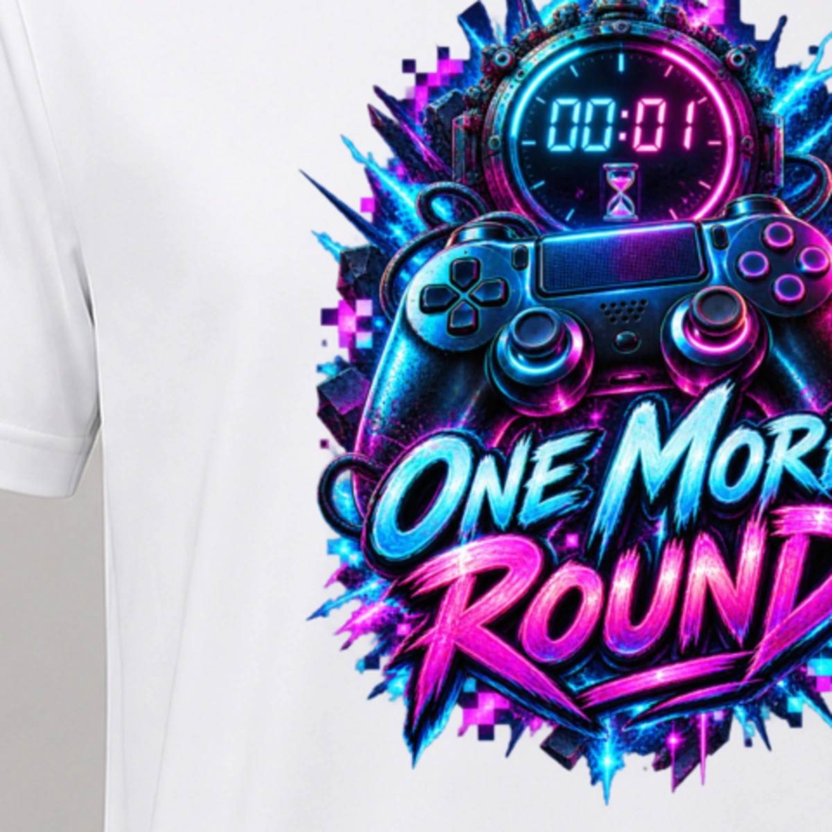 One More Round T-Shirt Sublimation | Marketing-MV