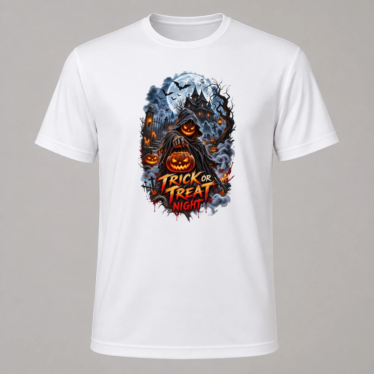 Trick or Treat Night T-Shirt Sublimation | Marketing-MV