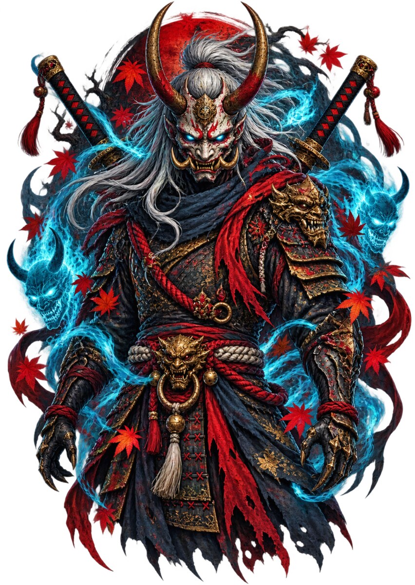 Dämonen-Samurai