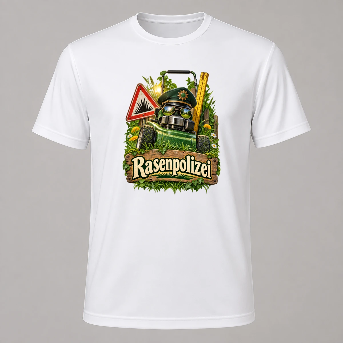 Rasenpolizei T-Shirt Sublimation | Marketing-MV