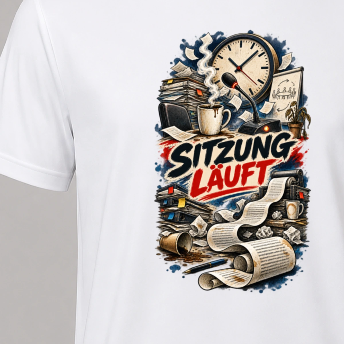 Sitzung laeuft T-Shirt Sublimation | Marketing-MV