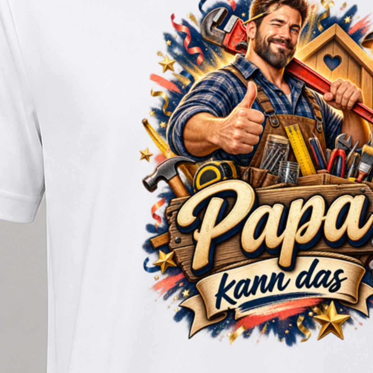 Papa kann das T-Shirt Sublimation | Marketing-MV
