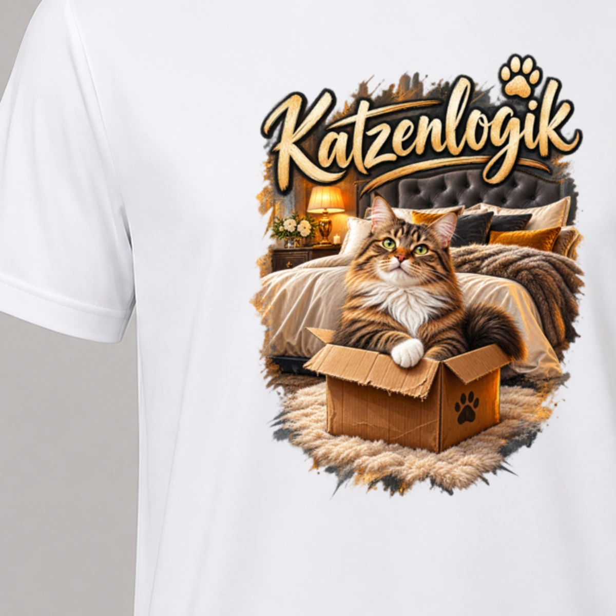 Katzenlogik T-Shirt Sublimation | Marketing-MV