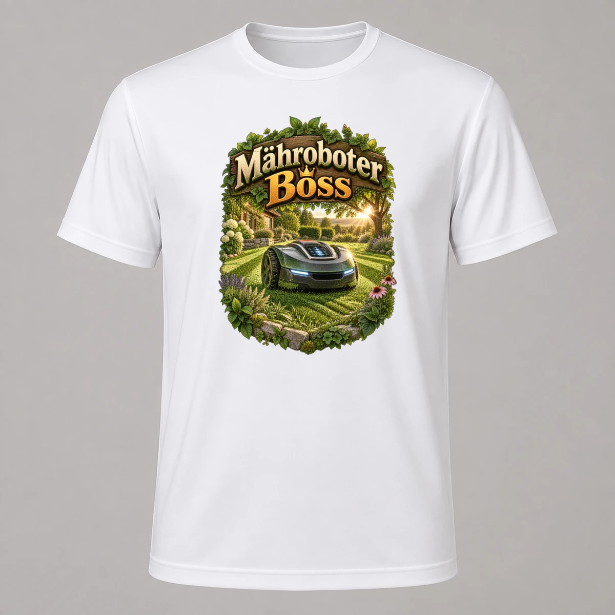 Maehroboter Boss T-Shirt Sublimation | Marketing-MV