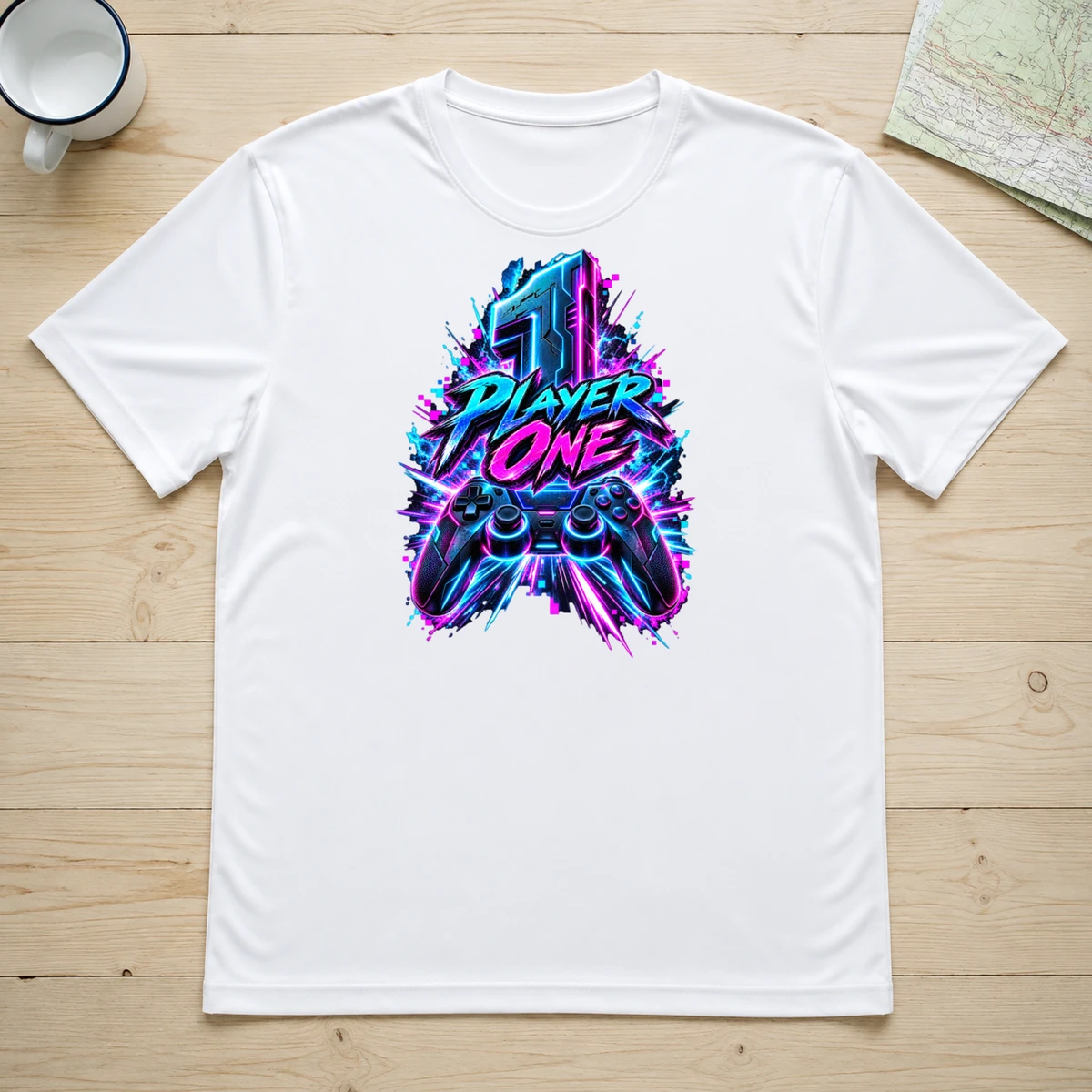 Player One T-Shirt Sublimation | Marketing-MV