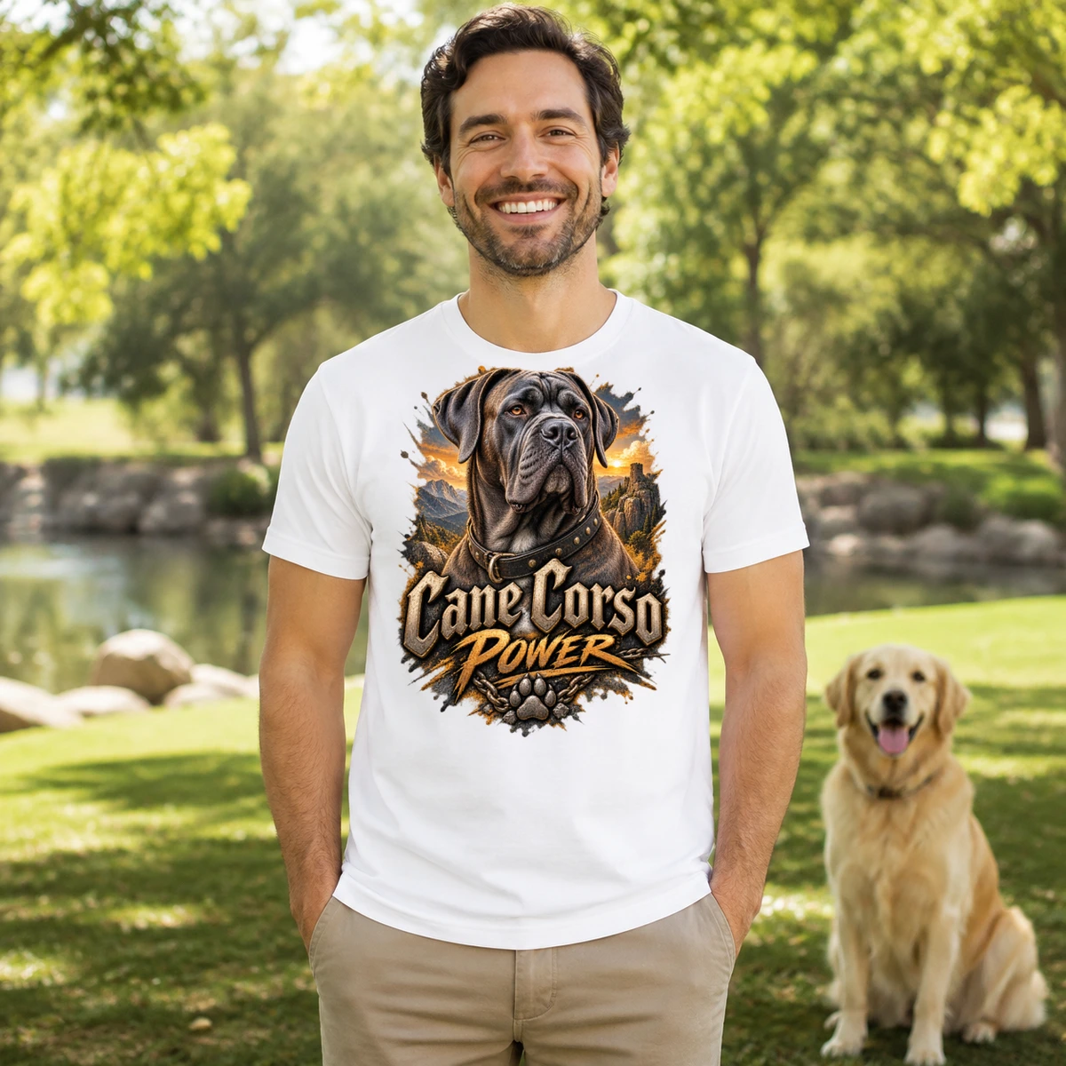 Cane Corso Power T-Shirt Sublimation | Marketing-MV