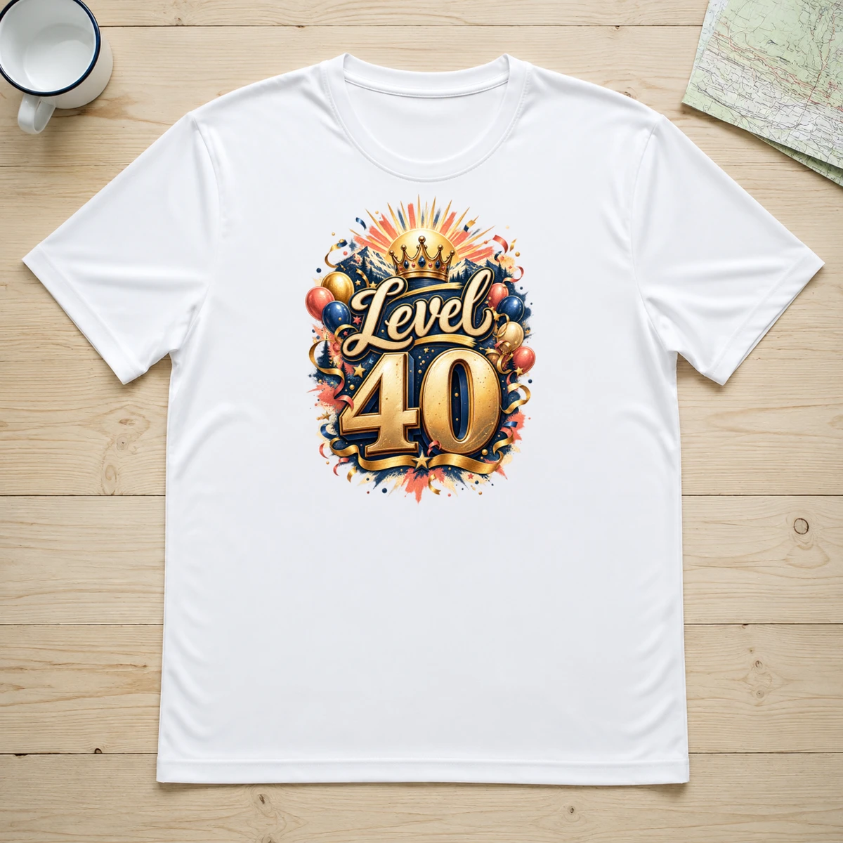 Level 40 T-Shirt Sublimation | Marketing-MV