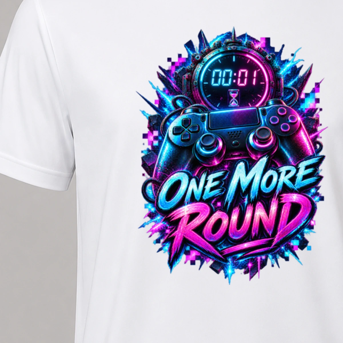 One More Round T-Shirt Sublimation | Marketing-MV