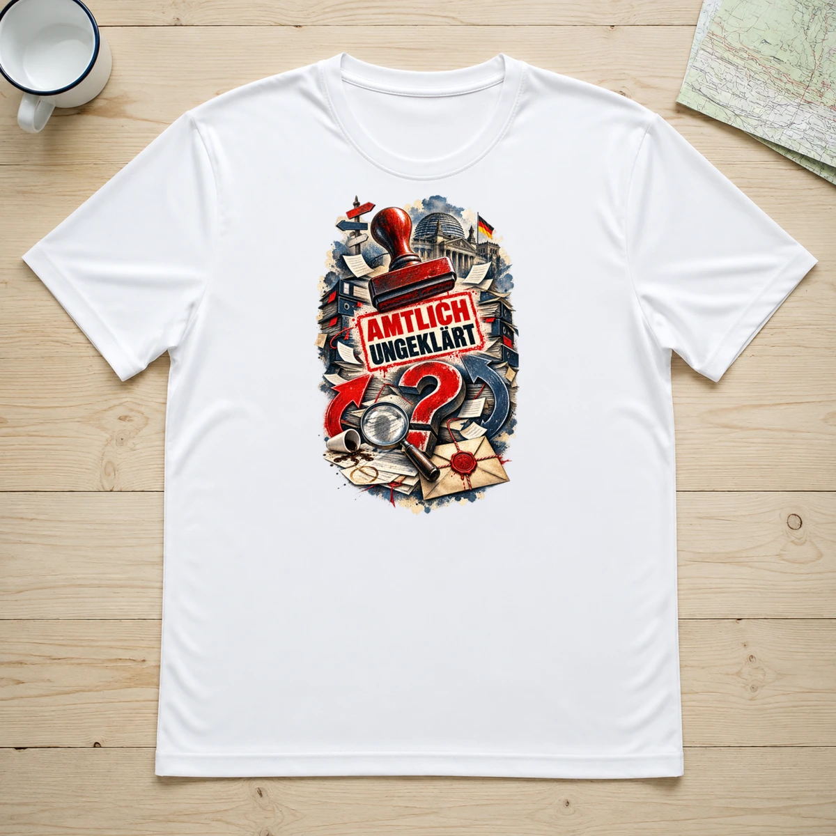 Amtlich ungeklaert T-Shirt Sublimation | Marketing-MV