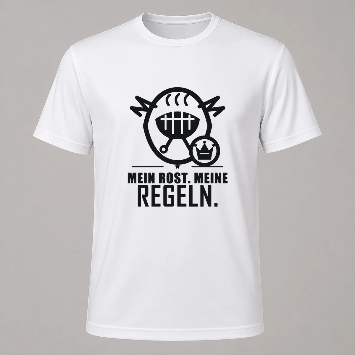 Mein Rost meine Regeln T-Shirt Flexdruck | Marketing-MV