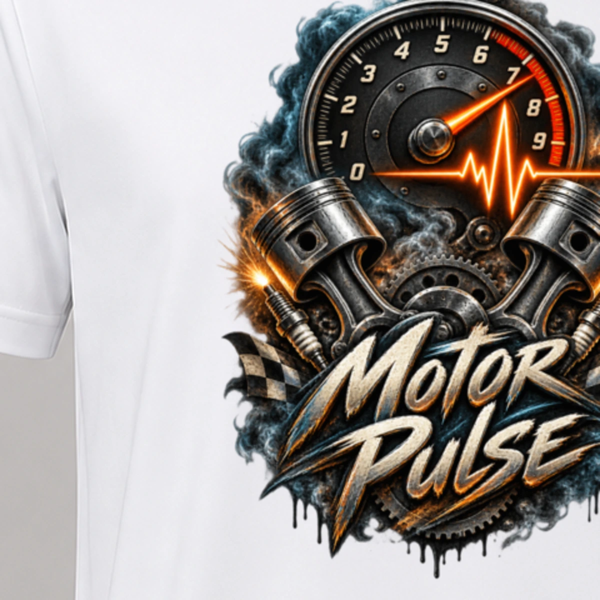 Motor Pulse T-Shirt Sublimation | Marketing-MV