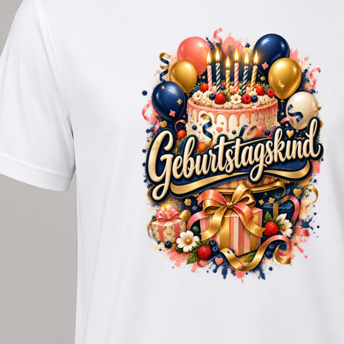 Geburtstagskind T-Shirt Sublimation | Marketing-MV