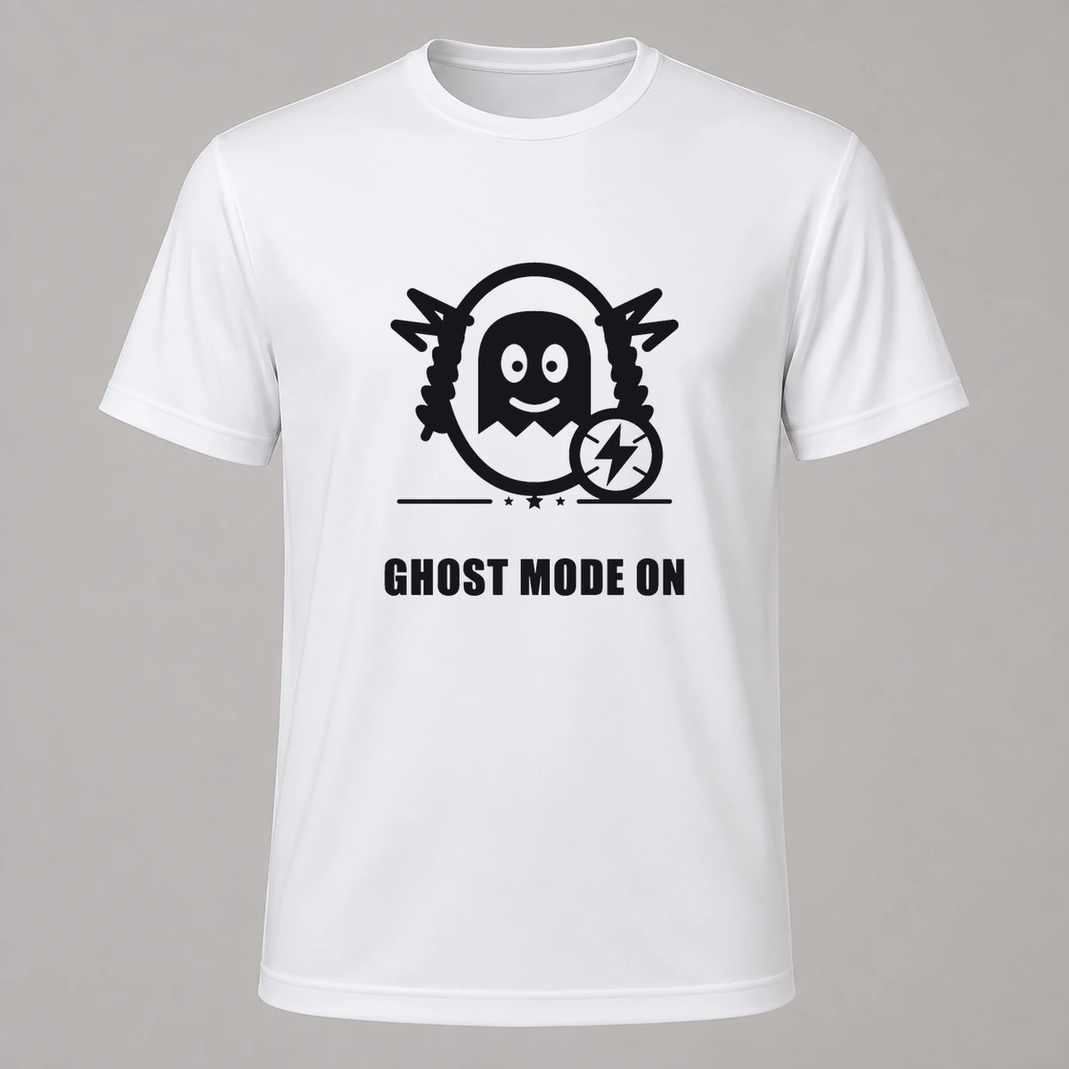 Ghost Mode on T-Shirt Flexdruck | Marketing-MV