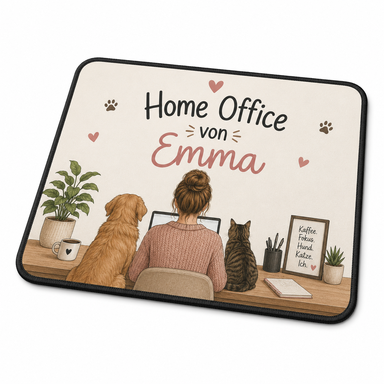 Personalisiertes Mousepad 230 × 190 mm