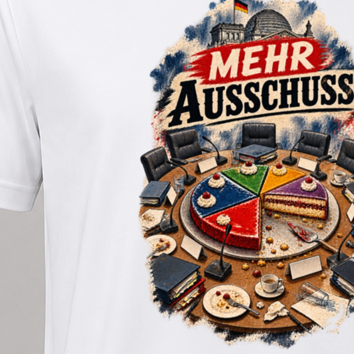 Mehr Ausschuss T-Shirt Sublimation | Marketing-MV