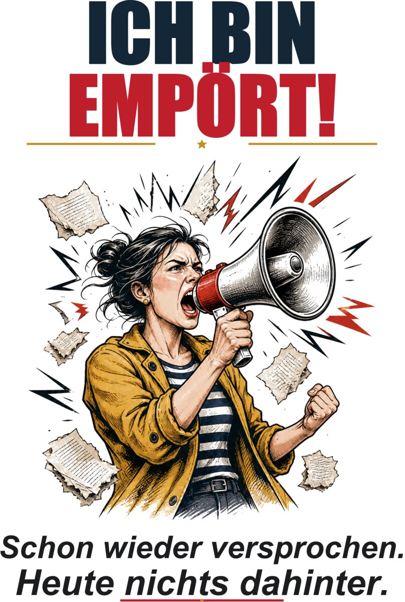 Ich bin empört!