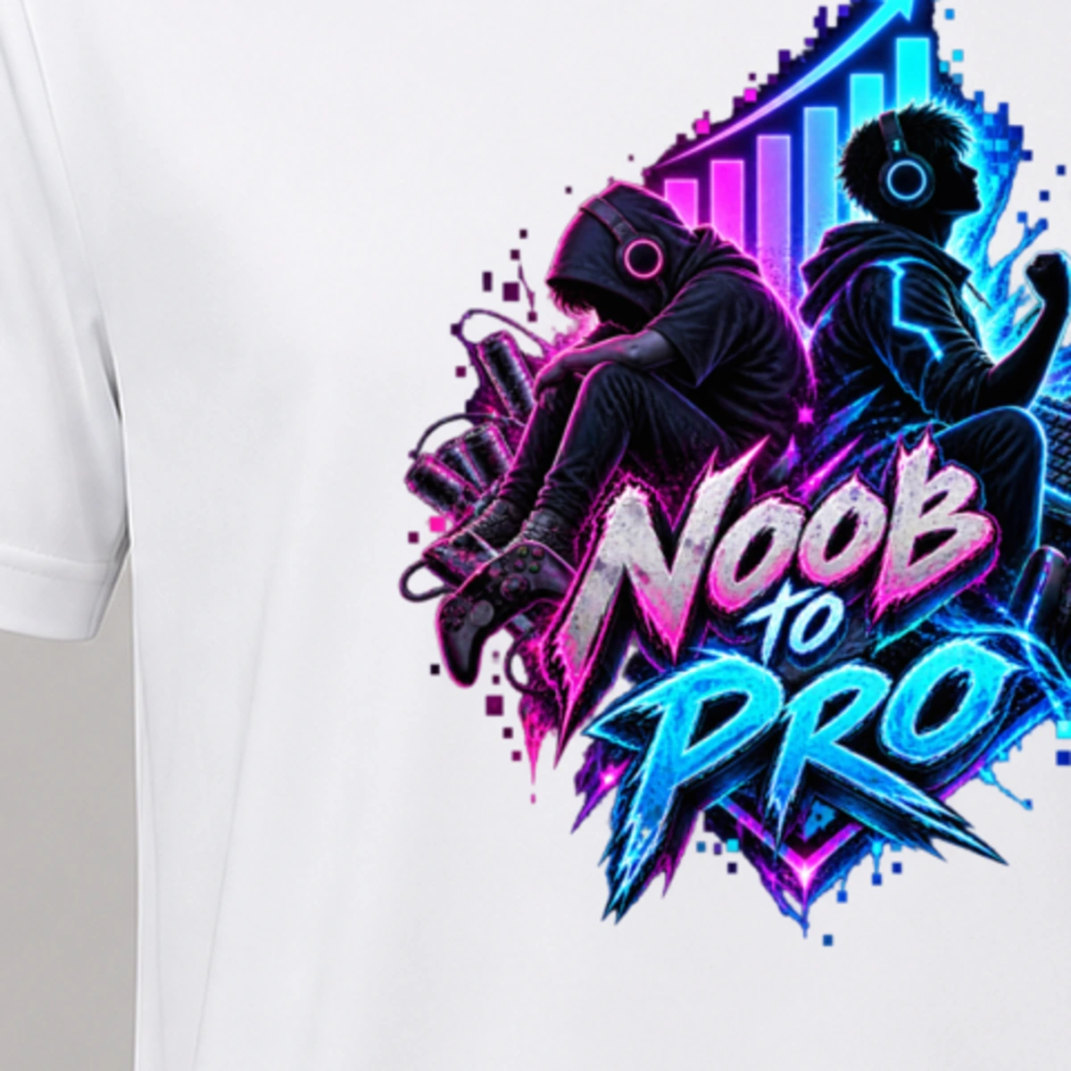 Noob to Pro T-Shirt Sublimation | Marketing-MV