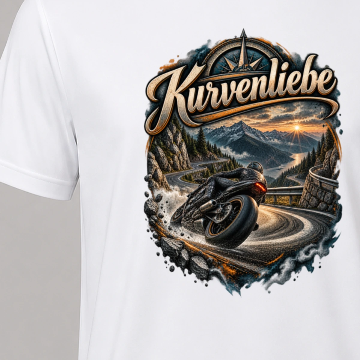 Kurvenliebe T-Shirt Sublimation | Marketing-MV