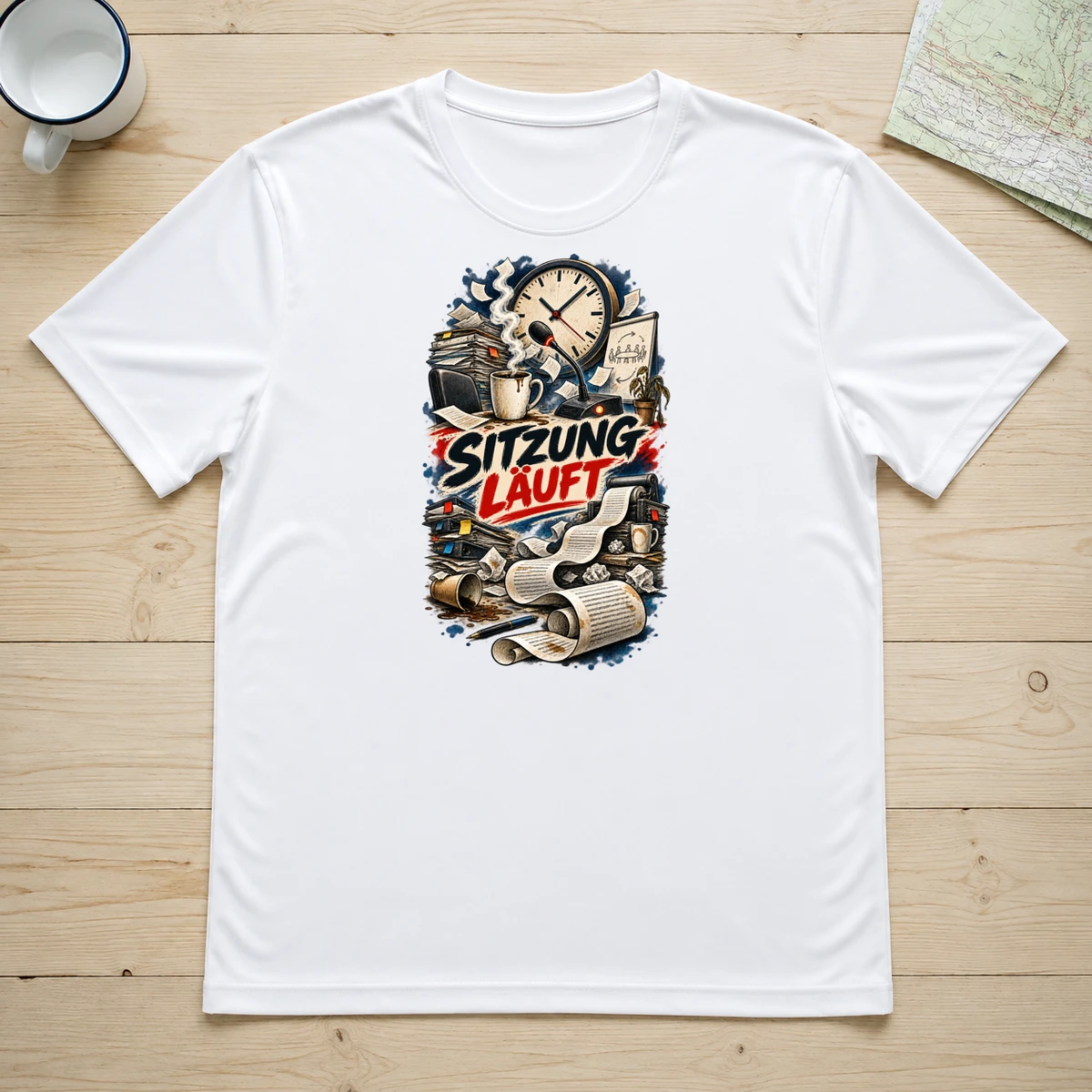 Sitzung laeuft T-Shirt Sublimation | Marketing-MV
