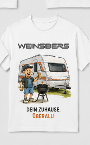 Weinsberg Dein Zuhause überall – Camper T-Shirt