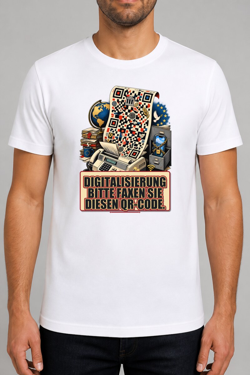 Digitalisierung — bitte faxen Sie diesen QR-Code
