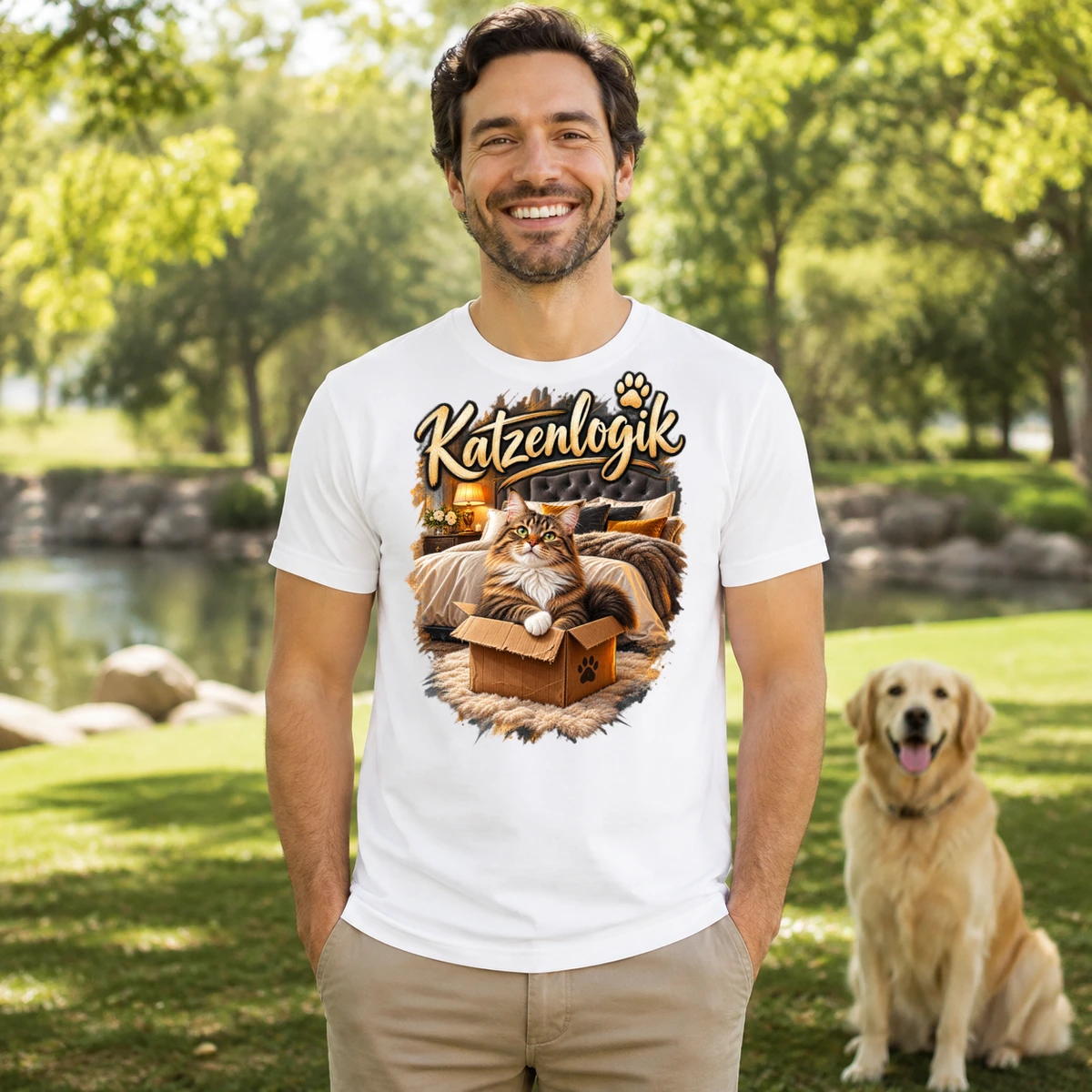 Katzenlogik T-Shirt Sublimation | Marketing-MV