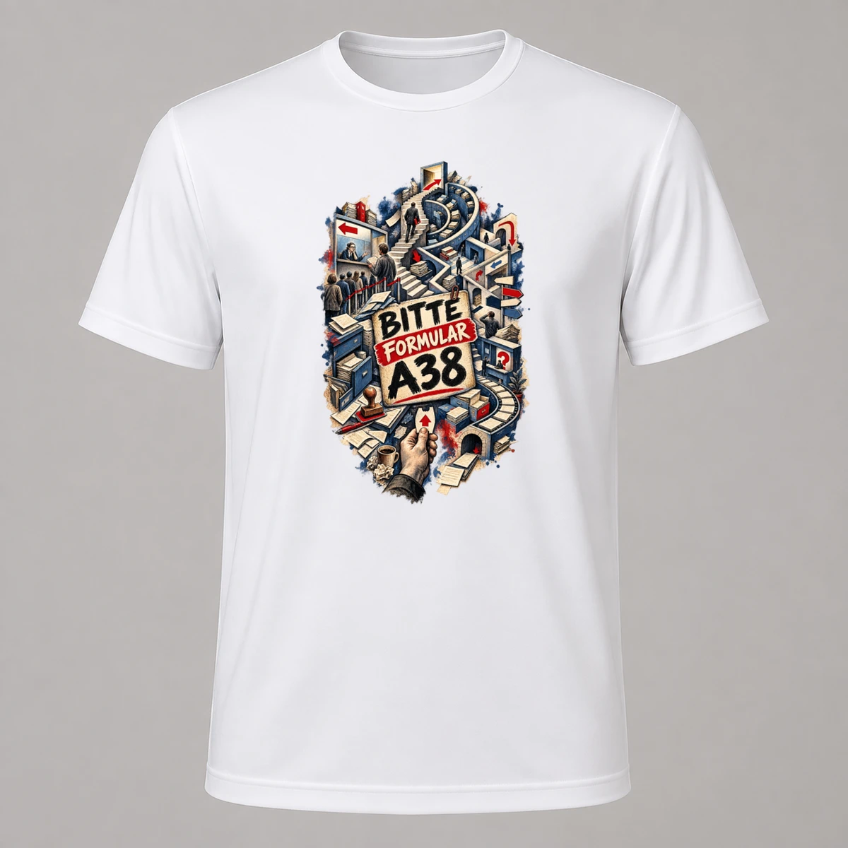 Bitte Formular A38 T-Shirt Sublimation | Marketing-MV