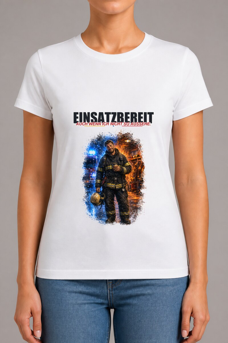 Einsatzbereit, auch wenn ich nicht so aussehe