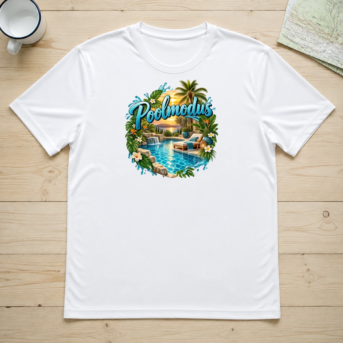 Poolmodus T-Shirt Sublimation | Marketing-MV