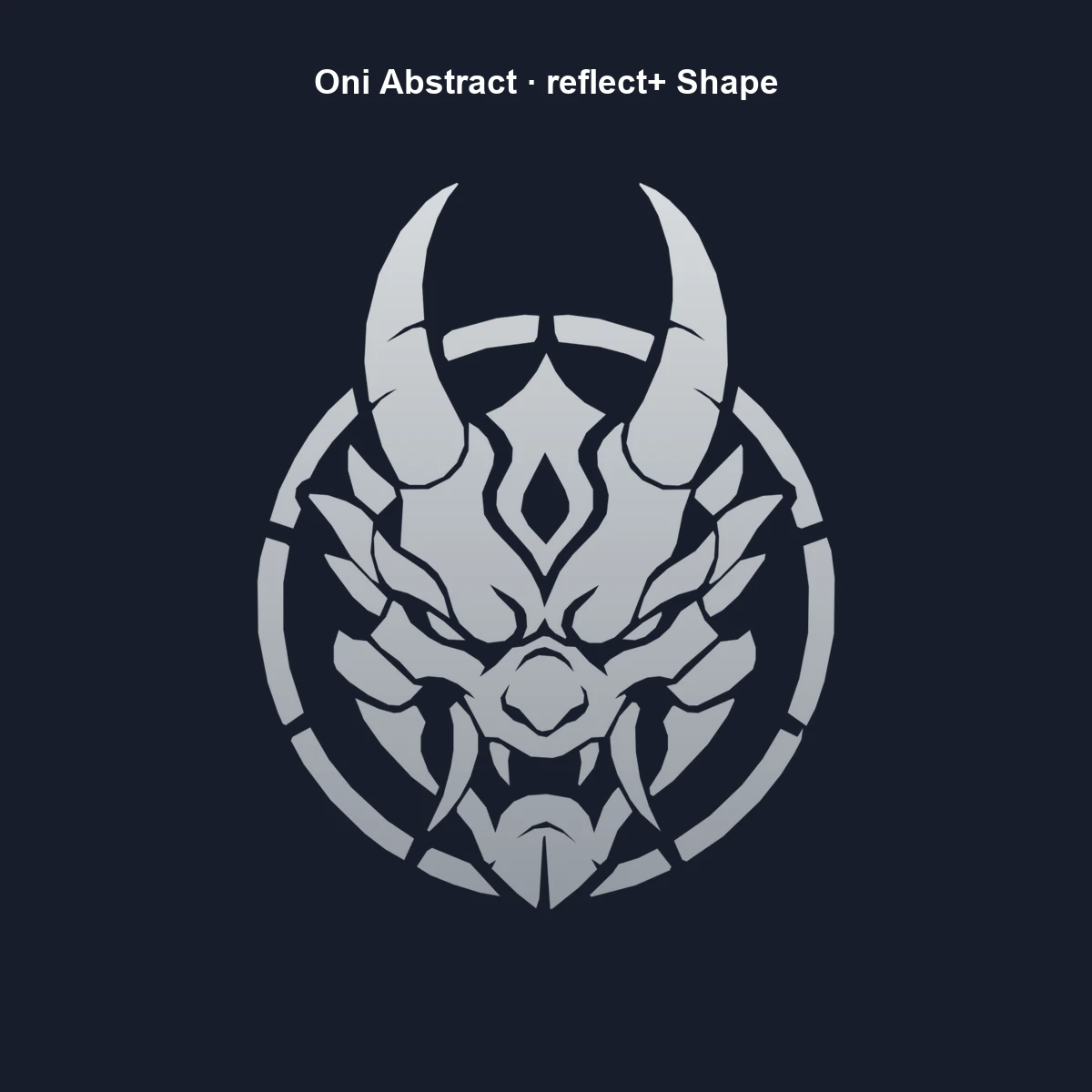 Oni Abstract Shape | reflect+ by Marketing-MV